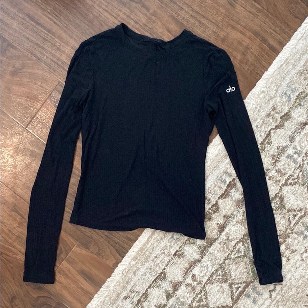 ALO Ribbed sea coast long sleeve